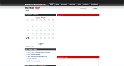 Desktop Screenshot of intranet.mentorhigh.com